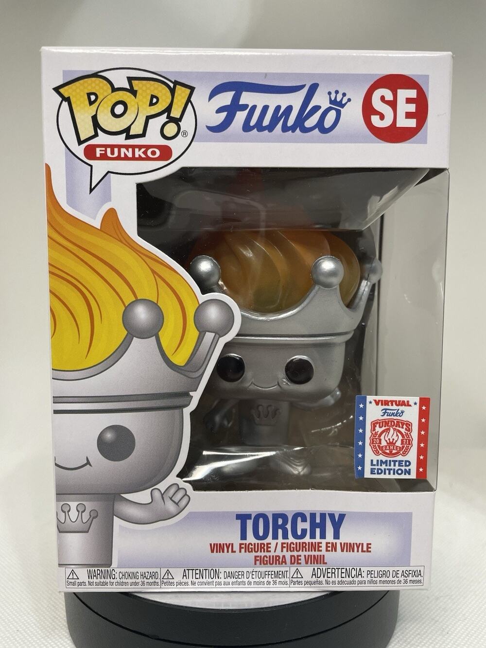 Funko Pop! Vinyl: Funko - Torchy - Funko 2021 Virtual Fundays Limit Edition